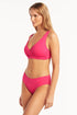 Sea Level Essentials Cross Front Bra Top